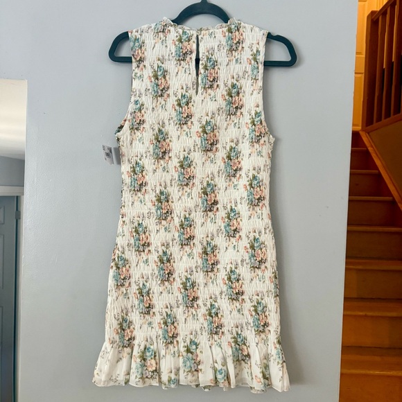 American Eagle Outfitters Ditzy Floral Brunch Sleeveless Mini Dress 100% Cotton - Picture 3 of 9